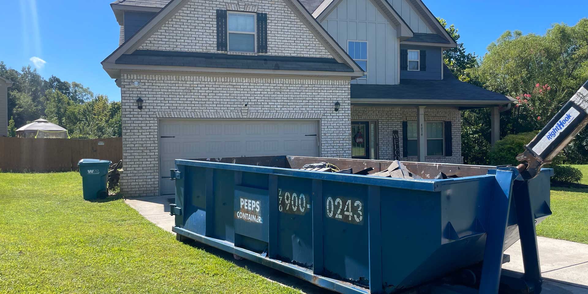 Stockbridge Dumpster Rental Stockbridge Dumpster Rental For home Roofing Job