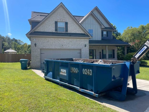 Stockbridge Dumpster Rental For home Roofing Job