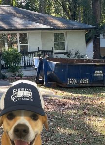 Water Damage Cleanup in Atlanta with 15-Yard Dumpster and PuroClean