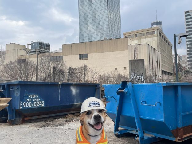 Downtown atl 20 yard concrete demolition Downtown atl 20 yard concrete demolition