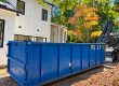 30-yard Peeps Containers dumpster at a new construction project in Chastain Park Atlanta